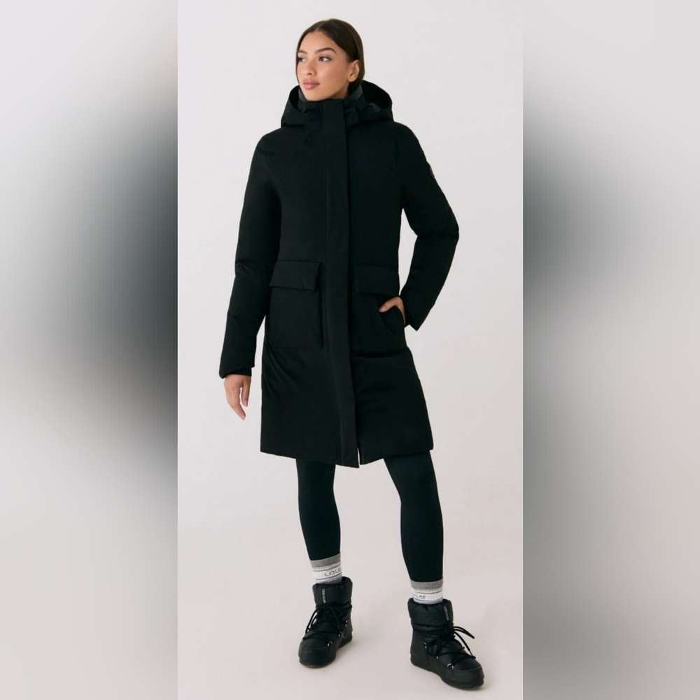 Lole Black Puffer Jacket - Picture 2 of 6